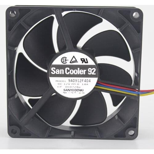Original authentic 9A0912F404 9025 9cm 12V 0.14A cooling fan
