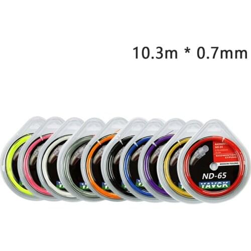 Professional Carbon Nanofiber Badminton String Shuttlecock Net ND-65 kordaj Grommet Tool Sport Equipment Racket Line Accesorios