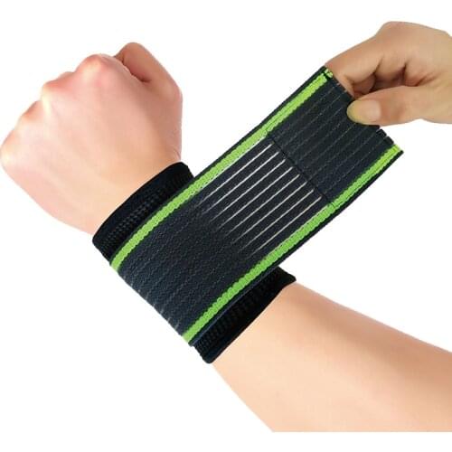 Adjustable Wrist Support Brace Brand Wristband Elasticity Strap Wraps Support Brace Sports Protection Wrist