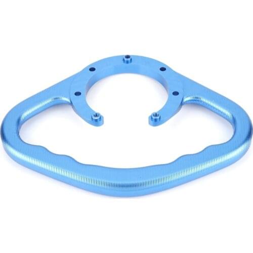 Motorcycle Passenger Hand Grip Fuel Tank Grab Bar for Honda cbr250 400 600 1000 Blue Made of advanced aluminum alloy material