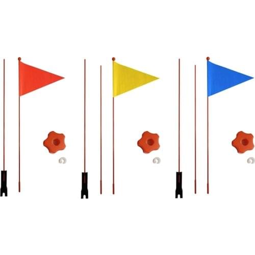 Pieces Safety Pennant Divisible 120 cm/180cm Bicycle Flag For Boys And Girls Cycling Balance Bike