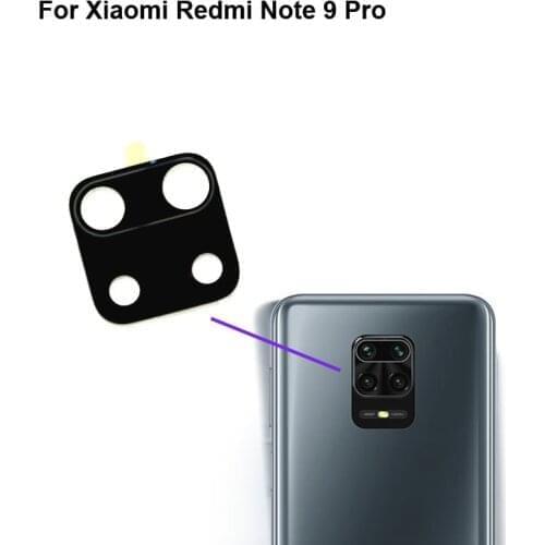 High quality For Xiaomi Redmi Note 9 Pro Back Rear Camera Glass Lens test good For Xiao mi Redmi Note9 Pro Replacement 9PRO