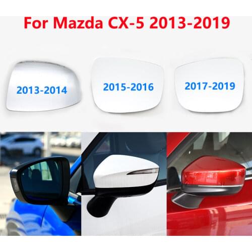 For Mazda CX-5 CX5 2013 2014 2015 2016 2017 2018 2019 Car Rear View Wing Door Side Mirror Glass Lens with Heating