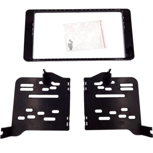 Top Quality Professional Car DVD Radio Fascia for MITSUBISHI OUTLANDER 2014 Stereo Fascia Dash Trim Installation Kit