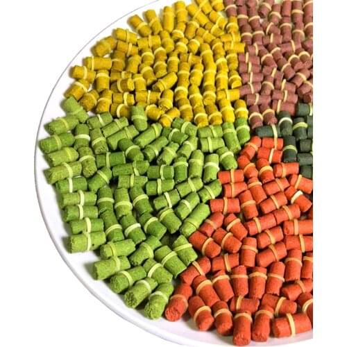 20-50g/bag Formula pellet bait Easily Hook Up lures Crucian Carp Grass Carp Fishing Baits Multi odor Insect Particle Feeder Lure