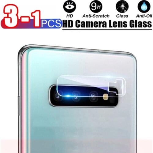 3-1Pcs Camera Protector For Samsung Galaxy S10 S9 S8 S20 Plus Lens Screen Protector For Galaxy Note 8 9 10 Plus Camera Glass