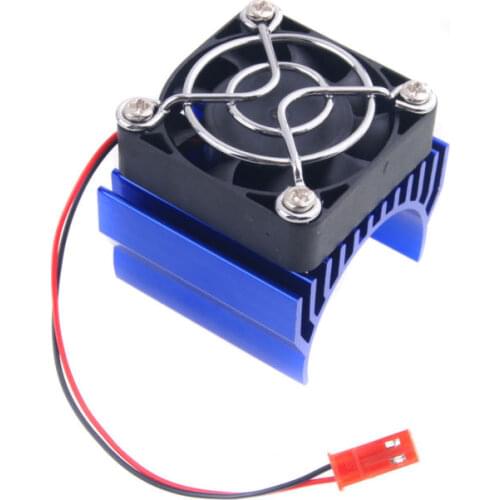5 color RC HSP 7020 Alum Heat Sink 5V Fan 40*40*10mm Cooling For 540 550 Motor
