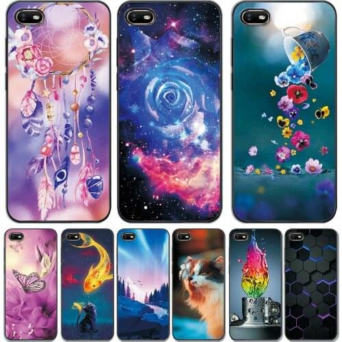 For Realme C2 Case Soft Silicone TPU Back Cases For OPPO Realme C2 C2 RealmeC2 RMX1941 Phone Cover Bumper 6.1inch Cat Flower