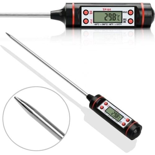 Digital Kitchen Thermometer Barbecue Baking Measurement Electronic Food Milk Oil Oven Meat Thermometer Household Tools