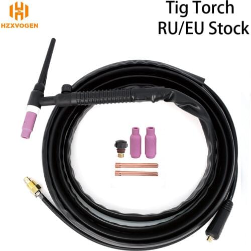 HZXVOGEN TIG Torch газовая горелка 4M Welding & Soldering Accessories Gun For Welder Machine
