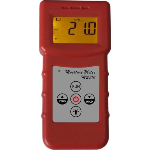 Inductive moisture meter MS310 FOR woodwork,paper making,flakeboard,furniture,building,timber traders concrete wood