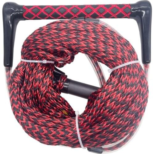 New-Water Ski Rope Safety Surfing Tow Line Leash Cord with Handle Grip for Wakeboard Kneeboard Surfing