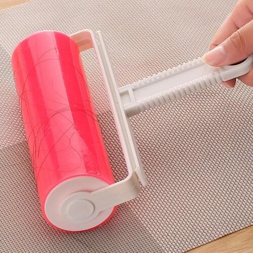 Simple 3 pcs Large Size Reusable Washable Lint Remover Clothes Dedusting Roll Clothes Dedusting Roll Lint Rollers & Brushes