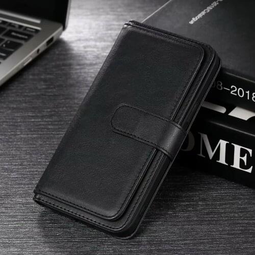 Luxury Multifunction Wallet Leather For One Plus Nord Magnet Cards Removable Phone Cover For One Plus Nord Coque Fundas