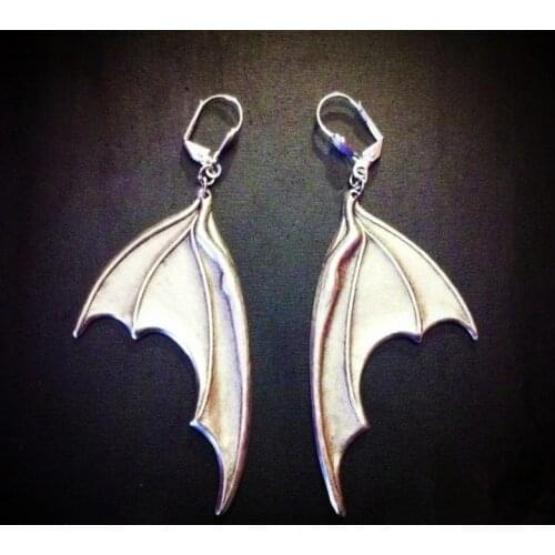 Bat Wing Earrings,Bat Earrings,Halloween Earrings,Vampire Bat Earrings,Bat Lovers,Witches,Gothic Victorian Earrings