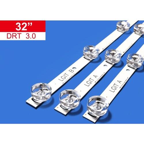 LED strip 6 lamp for 32LB563U 32LY330C HC320DXN-VHHS2-51XX 32LF560D 32LX762V 32LY540H 32LB5700 6916L-2100A 6916L-2101A 32LB570B