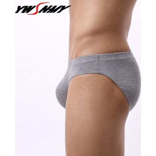 Mens Briefs Underwear Sexy U Convex Men Panties Cueca Soft Breathable Bamboo Fiber Underpants Male Jockstrap Cueca Masculina