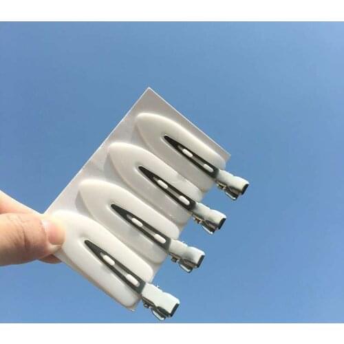 4PCS Fashion Hair Clips Women Makeup Hair Styling Bangs Clip Seamless Bend No Crease Mark Hair Clips