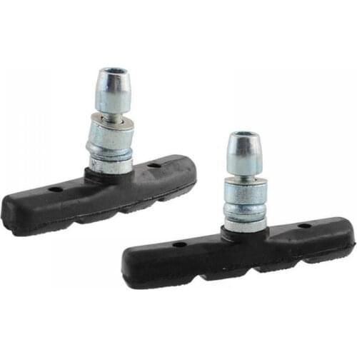 1Pair MTB Silent Brake Pads Road Bike Bicycle Parts Accessory V-shape Brake Pads Road Cycling Brake Pads Shoe Road Bike Brake