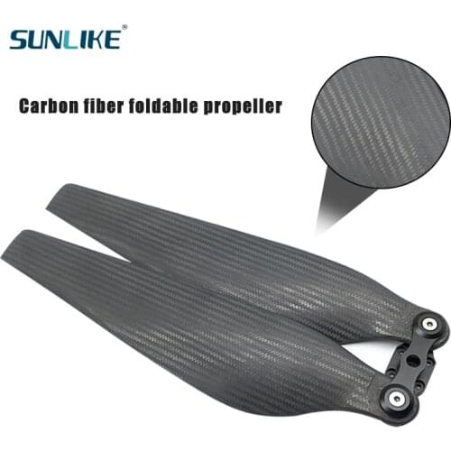 1 Pair Of Foldable Spiral Carbon Fiber Propellers 30 Inches 34 Inches 35 Inches CW CCW Agricultural Drone Propellers
