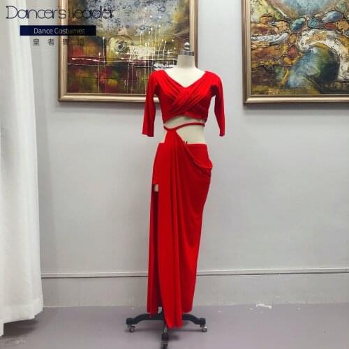 2020 new belly dance oriental dance practice clothes practice clothes modal long skirt customization for beginners