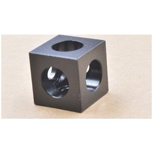 3D printer openbuilds V-slot three corner cube corner prism connector adjustable wheel bracket 1pcs