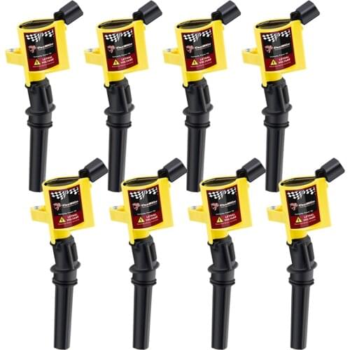 8PCS Ignition Coil Pack For Ford F150 Expedition 4.6L 5.4L 2000 2001 2002 2003 2004