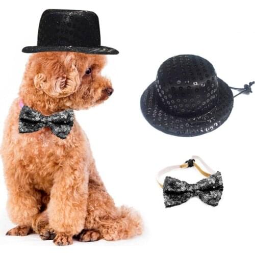 A Funny Pet Hat Fancy Jazz Hat Headgear Costume Accessories Photo Props For Cat Dog Puppy Pet Hat Cap Cosplay Costumes