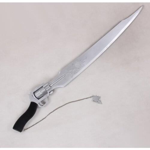 Anime game Final Fantasy VIII Squall Leonhart Cosplay Gunblade PVC Sword Prop custom made