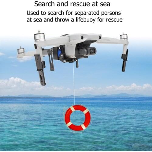 For DJI Mavic Air 2 Remote Thrower Aerial Thrower Fishing Bait Put Advertising Thrower for Mavic Air 2 Drone Parts