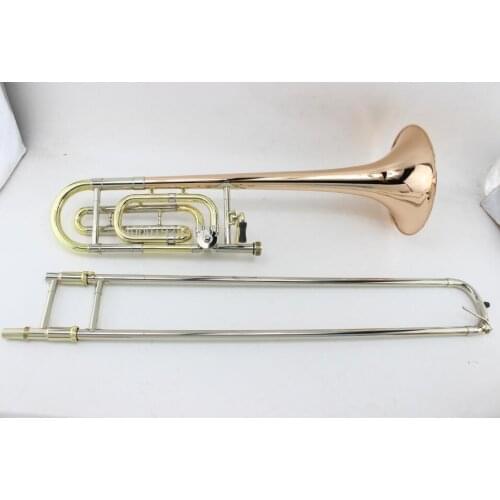 MARGEWATE Tenor Bb - F# Tune Phosphorus & Copper Trombone New Arrival Musical Instrument Horn With Case Mouthpiece