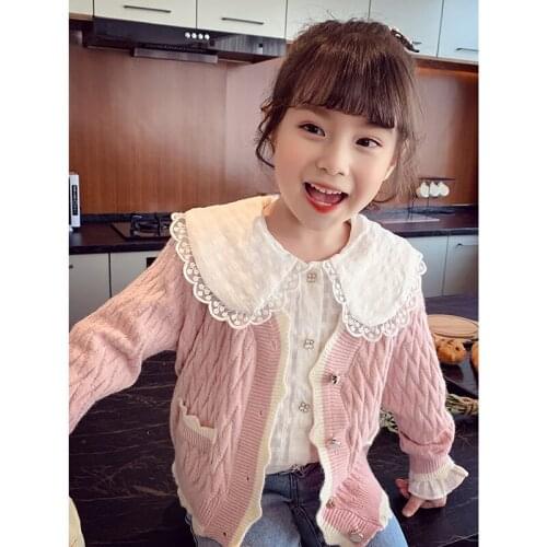 MVJT DAIR Cardigans For Girls