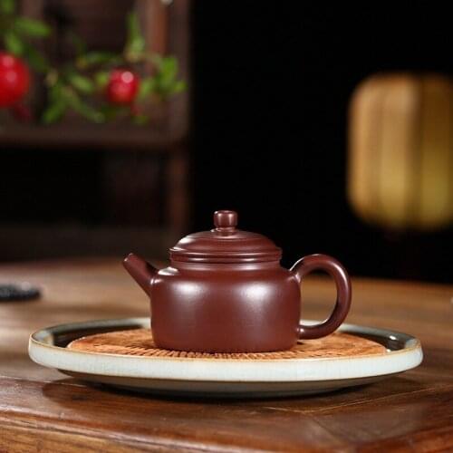 Are recommended by the manual light modulator purple clay zhu DE clock pot of kung fu tea set a undertakes the teapot