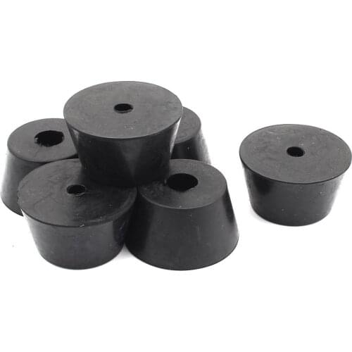 Rubber Cover Furniture Table Chair Feet Pad 40mm x 30mm x 22mm 6PCS