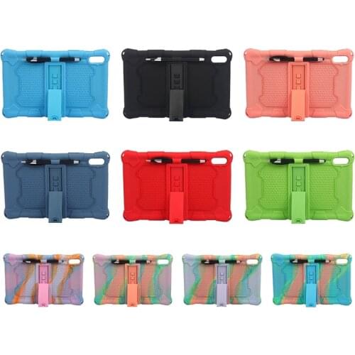 Silicone Case for Samsung Galaxy Tab S7 11Inch 2020 T870/T875 Tablet Case Anti-Drop Case Tablet Stand with Pen