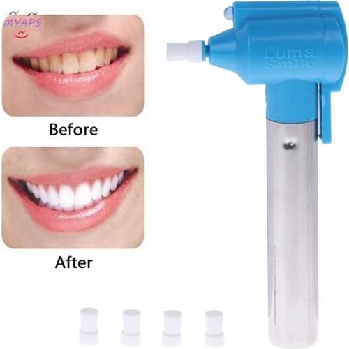 Dental Tooth Polishing Teeth Whitener Whitening Polisher Stain Remover Tool Kit