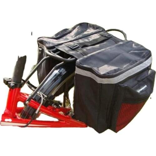 MTB Bicycle Carrier Bag Rear Rack Bike Trunk Bag Luggage Pannier Back Seat Double Side Cycling Bycicle Bag Durable Travel Hot