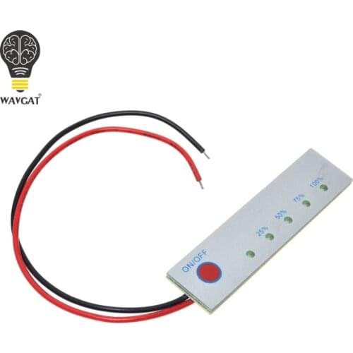 12V Lithium Battery Capacity Tester Panel Electric Power Display Indicator Board WAVGAT