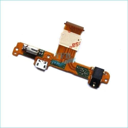 USB Board Earphone Jack Port Charging Flex Cable + Vibration Motor For Huawei MediaPad S10-233L S10-231U S10-231W