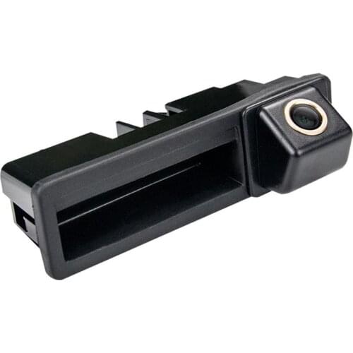 Misayaee HD Car Rear View Camera Trunk Handle for Audi A3 2003-2012 A6 4F 2004-2011 Q7-4L0 A4 B6 B7 A8 Night Vision Waterproof