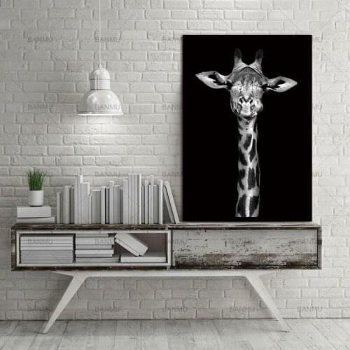 Waterproof Wall Art Canvas Posters And Prints Watercolor Selling Animal Landscape Canvas Painting Wall Pictures For Living Room