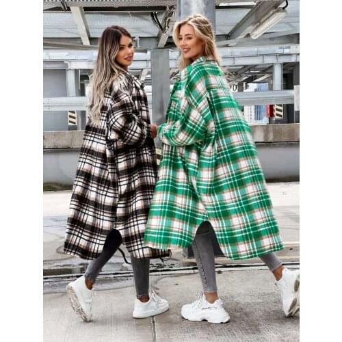 Yimsutsfor Women's Plaid Shirts