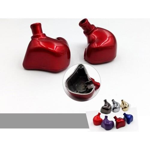 10Pairs/Lot 10mm Alloy Metal Custom IEM DIY Housing Shell For Large Size Moving Coil Armature Driver Earphone Out Cavity