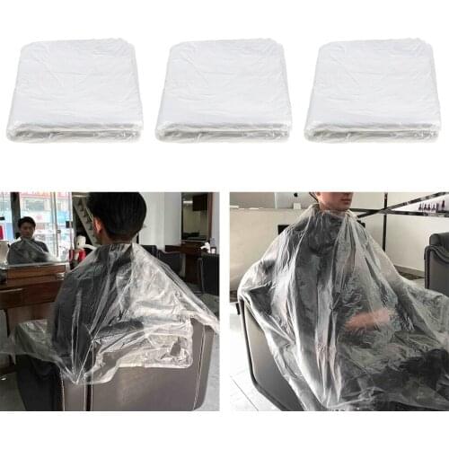 150Pcs Disposable Hair Cutting Cape Gown Unisex Barber Capes Gowns Cloth