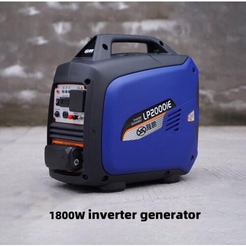 1800w silent generator 220v household small gasoline 1800w single-phase silent inverter car portable portable