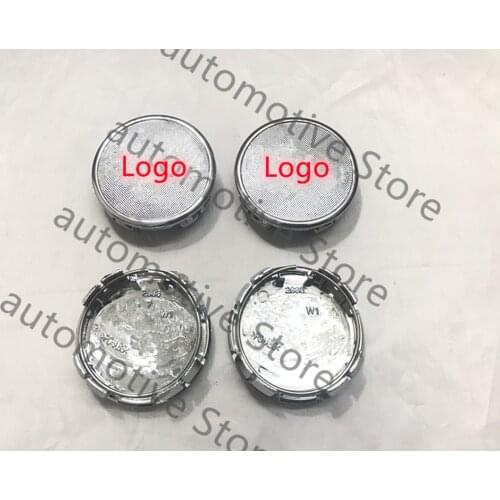 40Pcs 57mm CHROME CENTER WHEEL LOGO HUB RIM CAPS Fit forTOYOTA PRIUS COROLLA YARIS