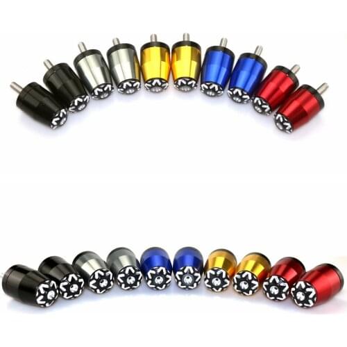 Motorcycle Accessories Cnc Aluminum Handlebar Grips Bar Ends For KYMCO AK550 2017 handle grip end