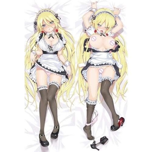 Hot japanese anime Decorative Hugging body pillow cover case Double sided 60x170CM 2wt