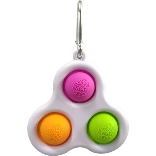 Push Fidget Toy Antistress 1pcs Push Bubble Sensory Simpl Dimmer Brinquedos Autism Special Needs Stress Reliever fidget toys