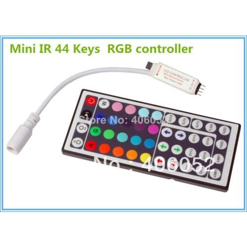 4pcs IR Remote RGB Controller LED Module And RGB 44key DC5V 24v Led Strip 12V DC 10 Common Anode For 5050/3528 Led Strip Light